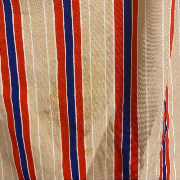 Vintage Sears Ultressa Striped Button Down Shirt - Picture 3 of 5
